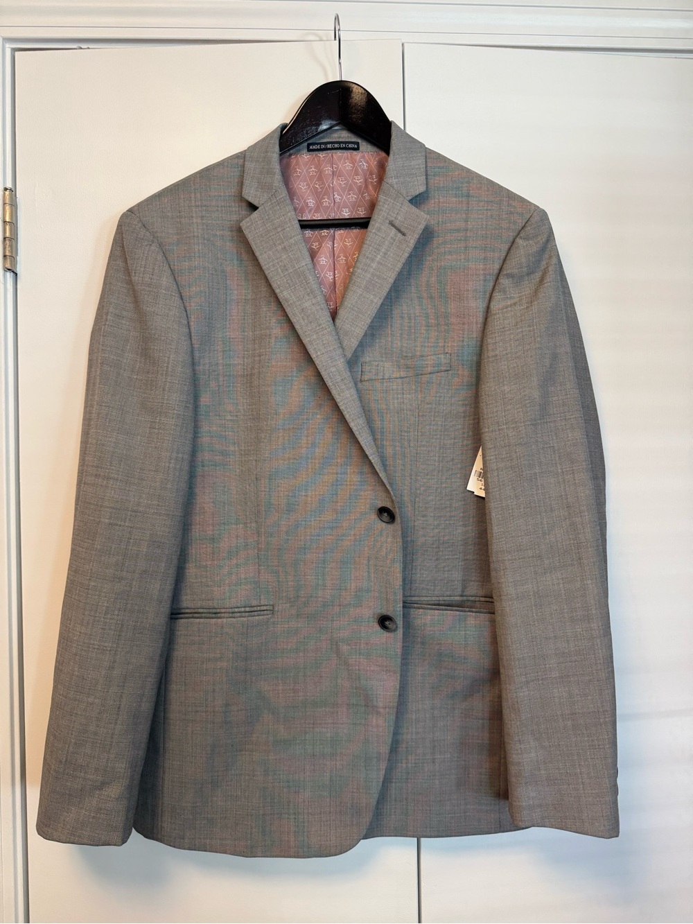 Original Penguin Gray Two-Button Sport Coat